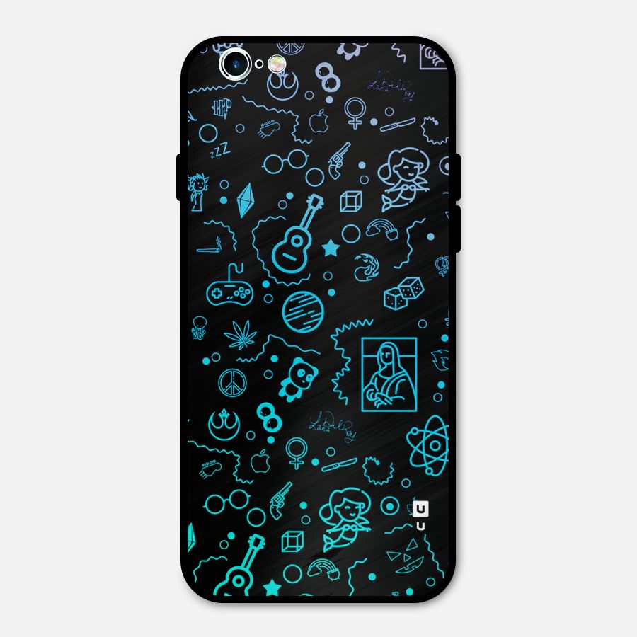 Joy Art Metal Back Case for iPhone 6 6s