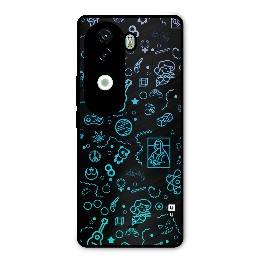 Joy Art Metal Back Case for iQOO Z9s