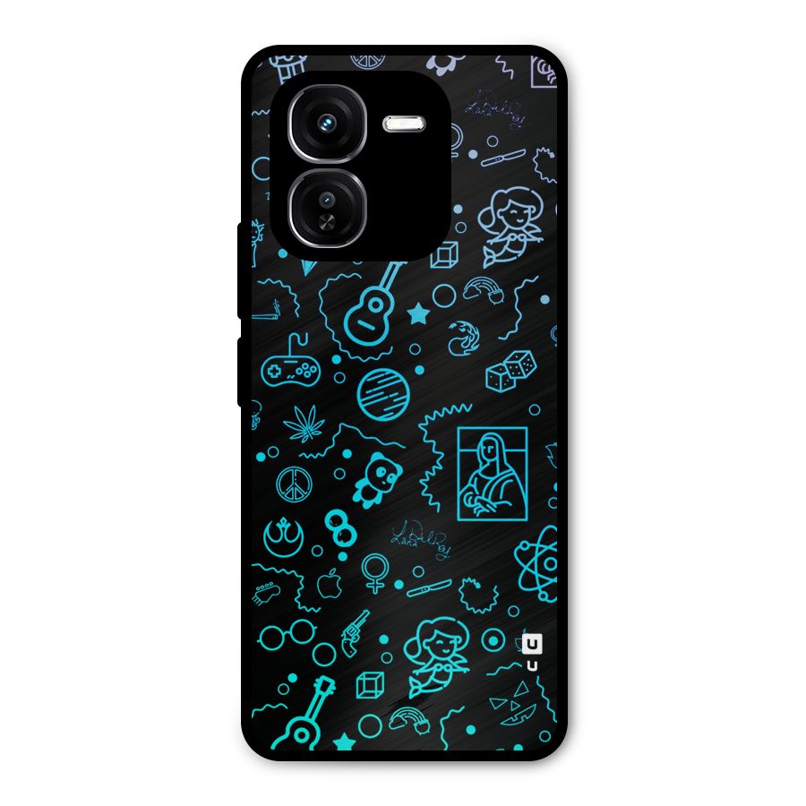 Joy Art Metal Back Case for iQOO Z9x