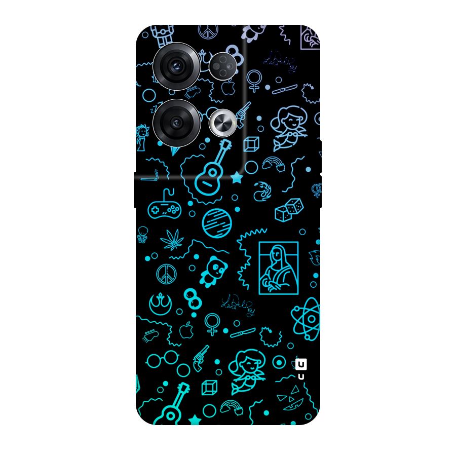 Joy Art Original Polycarbonate Back Case for Oppo Reno8 Pro 5G