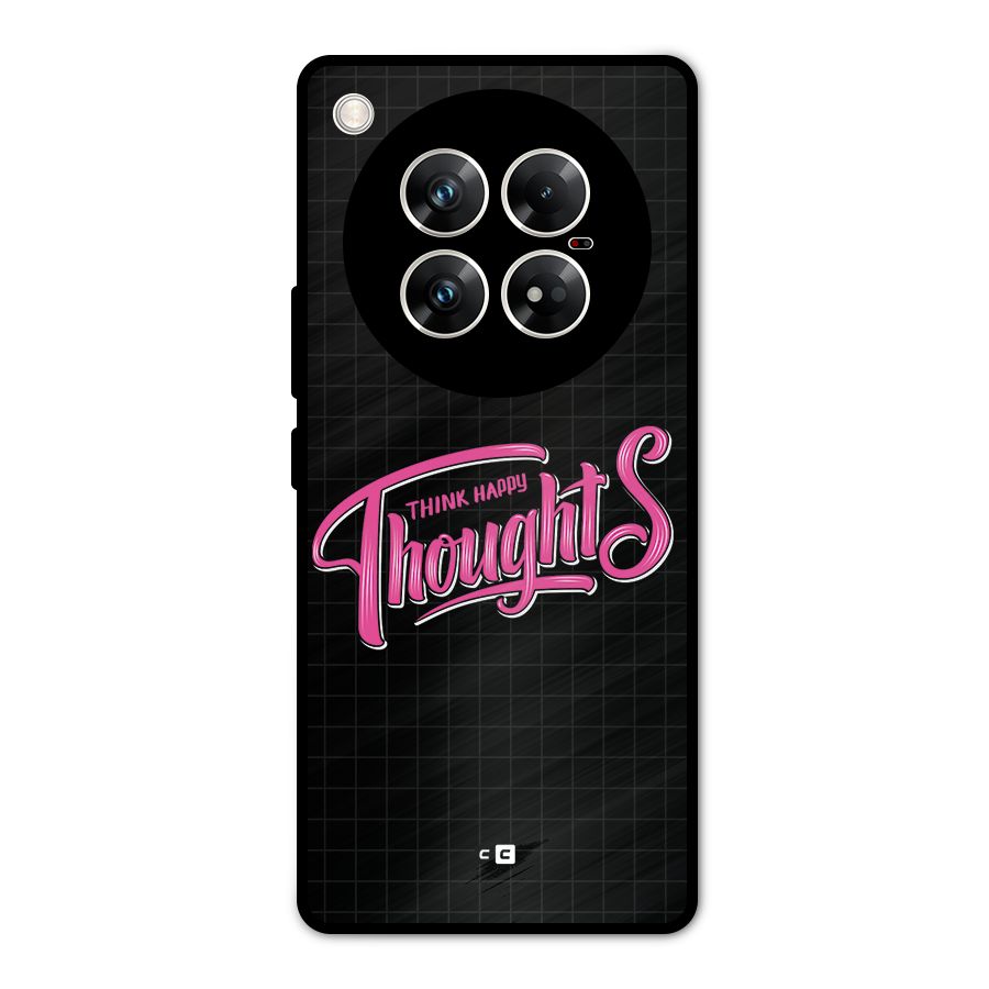 Joyful Thoughts Metal Back Case for Infinix Zero 40 5G