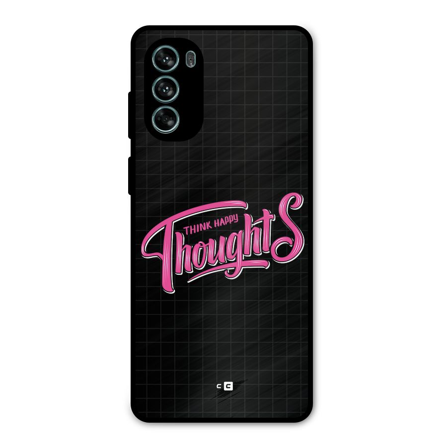 Joyful Thoughts Metal Back Case for Moto G62