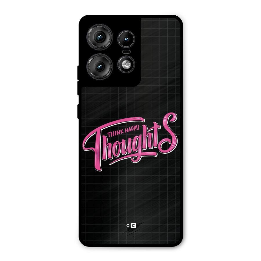 Joyful Thoughts Metal Back Case for Motorola Edge 50 Pro