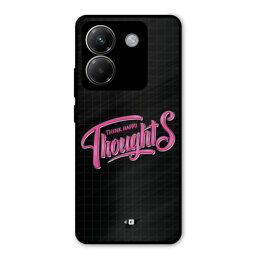 Joyful Thoughts Metal Back Case for Poco M7 Pro 5G