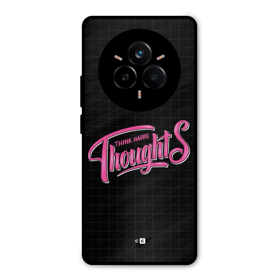 Joyful Thoughts Metal Back Case for Realme 14 Pro