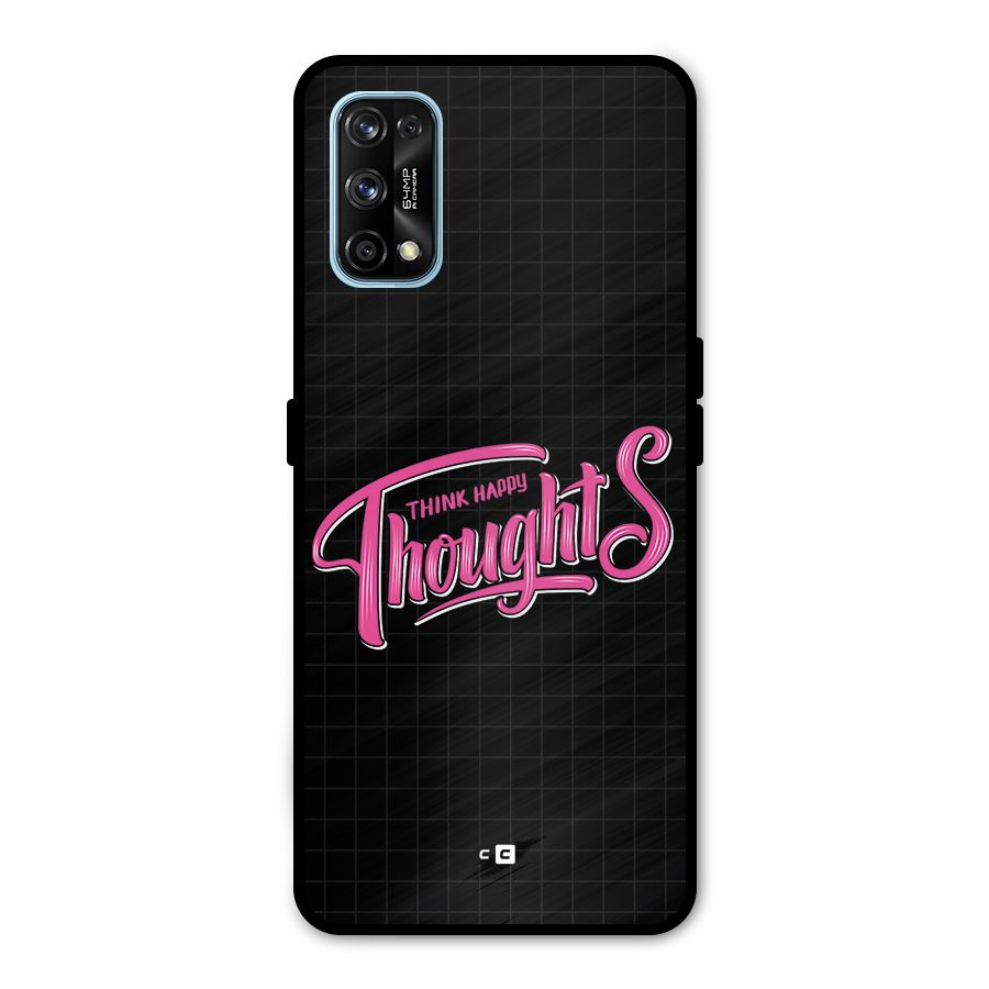 Joyful Thoughts Metal Back Case for Realme 7 Pro