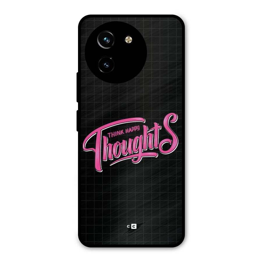 Joyful Thoughts Metal Back Case for Vivo T3x