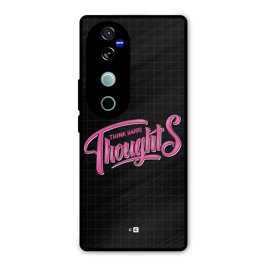 Joyful Thoughts Metal Back Case for Vivo V40