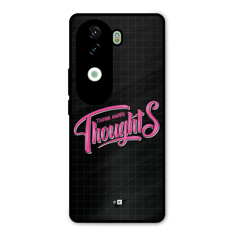 Joyful Thoughts Metal Back Case for Vivo V40e
