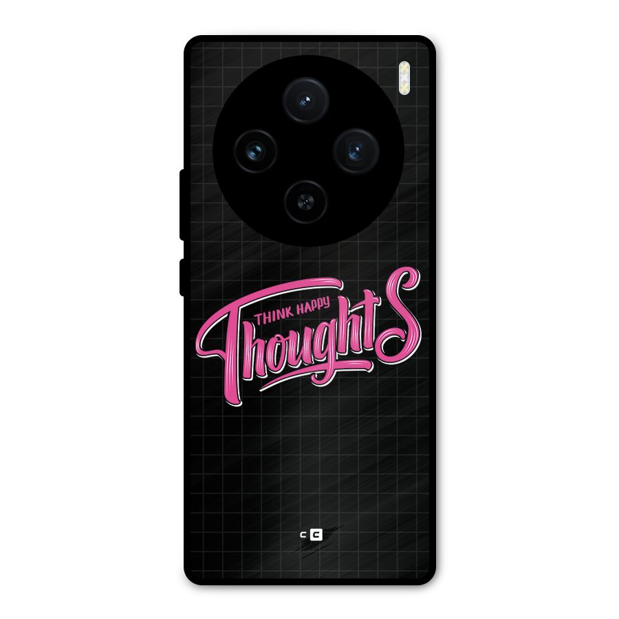 Joyful Thoughts Metal Back Case for Vivo X100