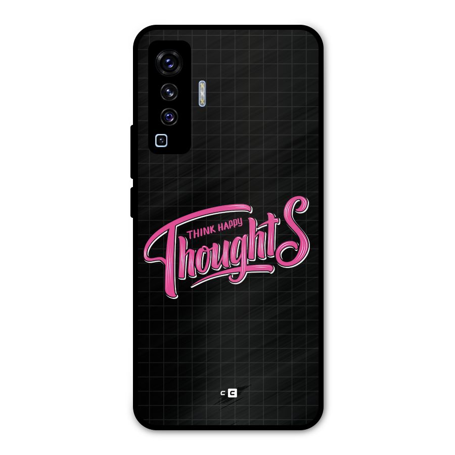 Joyful Thoughts Metal Back Case for Vivo X50
