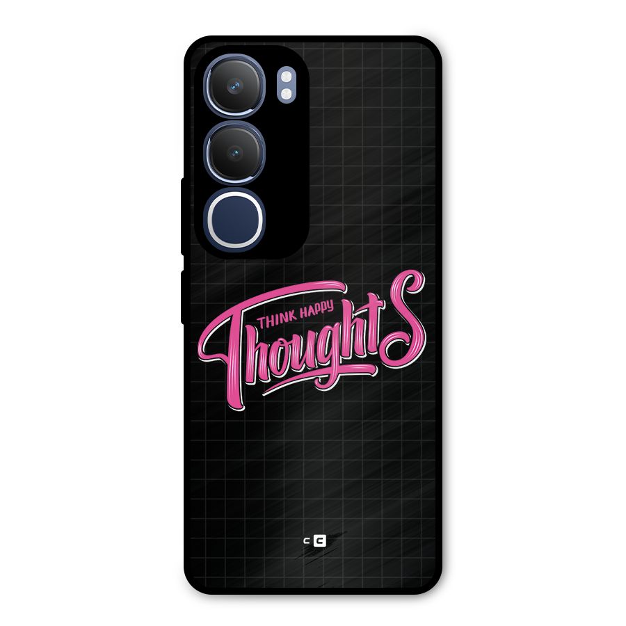 Joyful Thoughts Metal Back Case for Vivo Y29