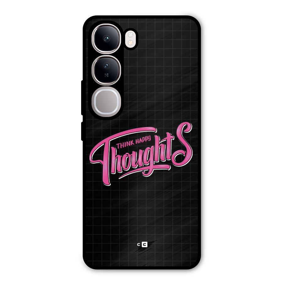 Joyful Thoughts Metal Back Case for Vivo Y300