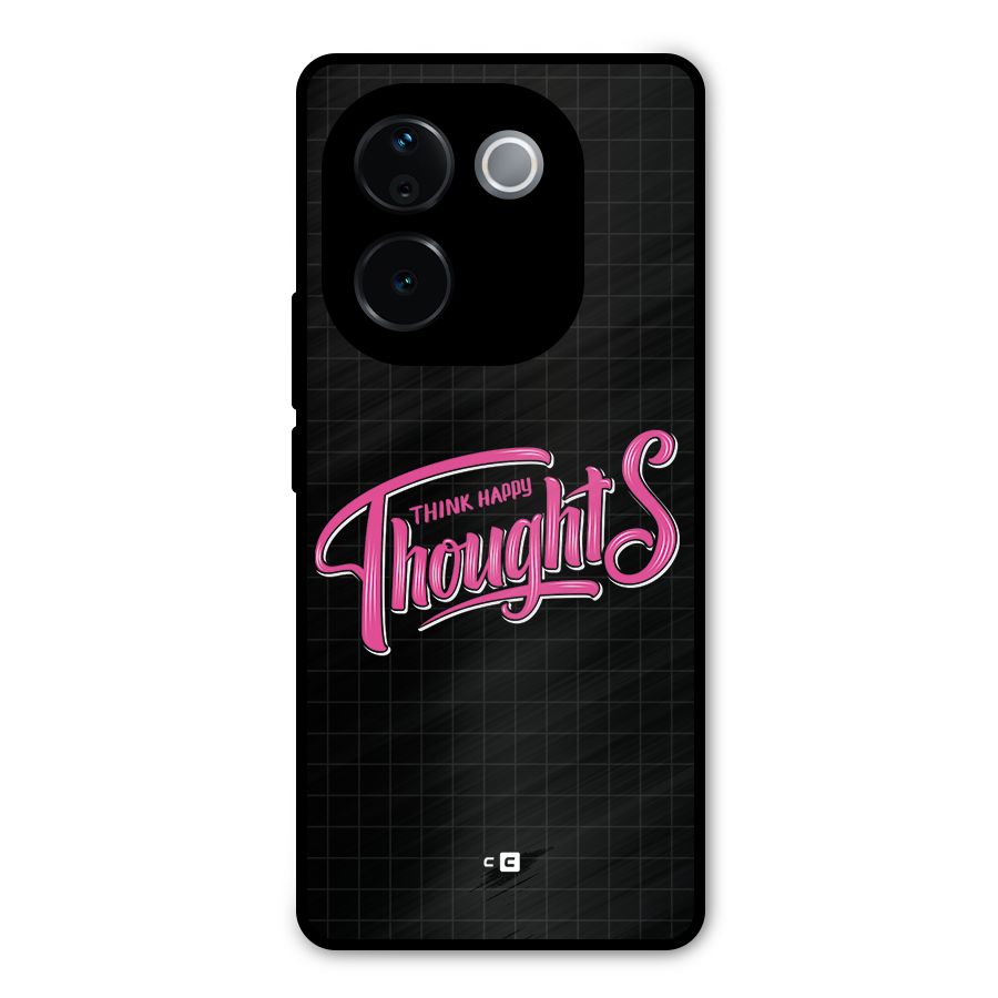 Joyful Thoughts Metal Back Case for iQOO Z9s Pro