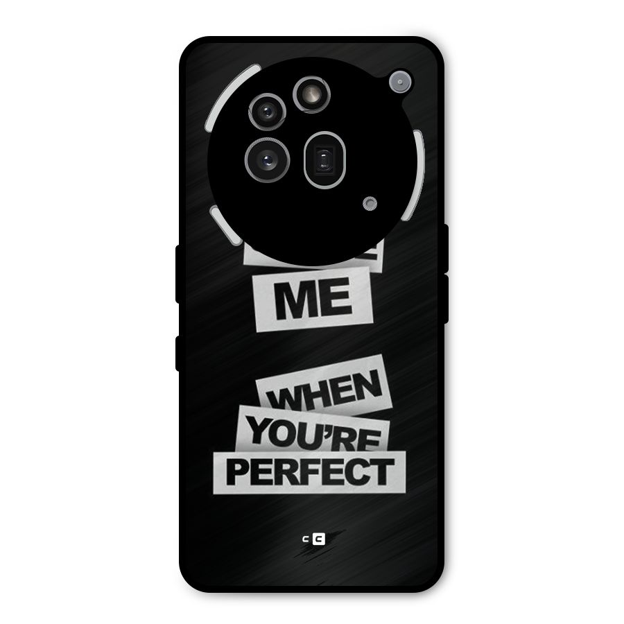 Judge Me When Metal Back Case for Nothing Phone 3a Pro