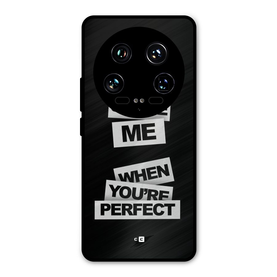 Judge Me When Metal Back Case for Xiaomi 14 Ultra