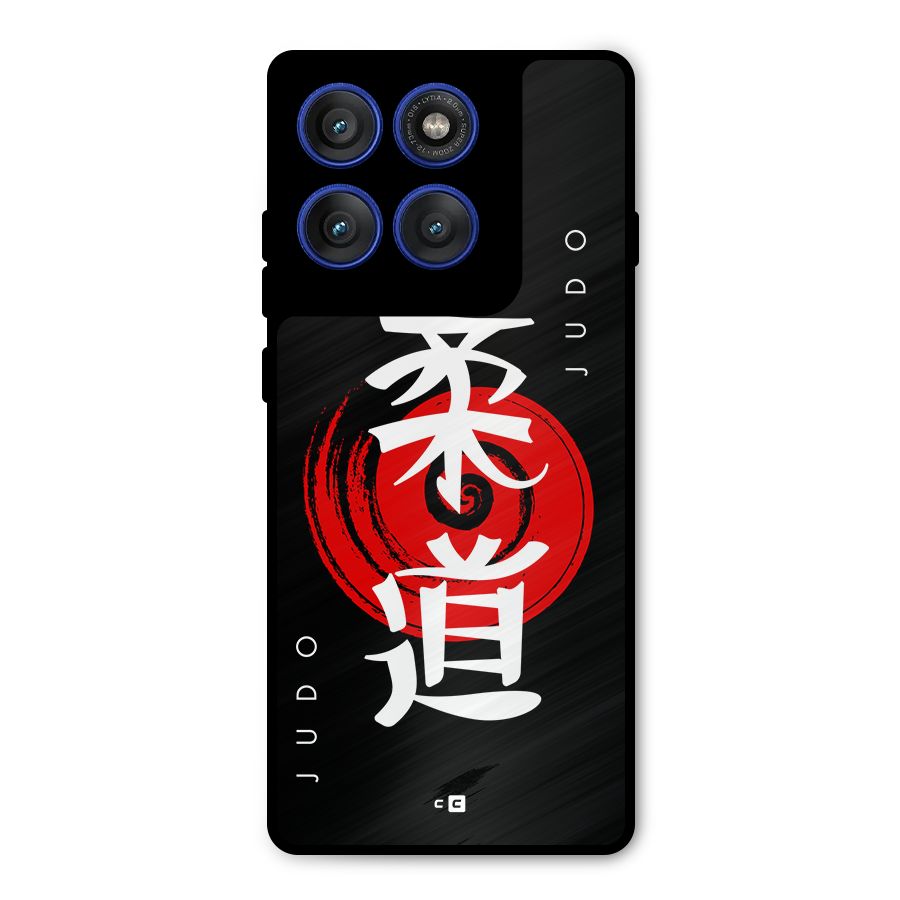 Judo Art Metal Back Case for Motorola Edge 60 Pro