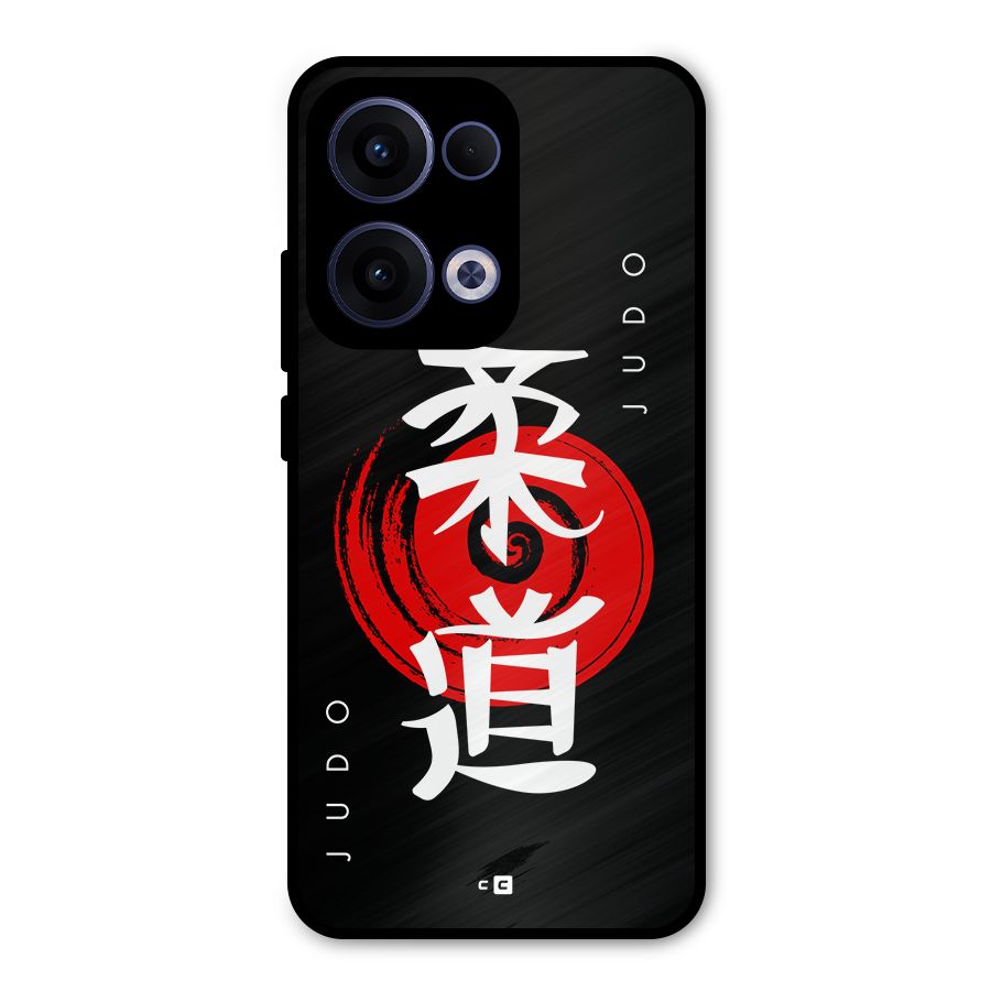 Judo Art Metal Back Case for Oppo Reno13