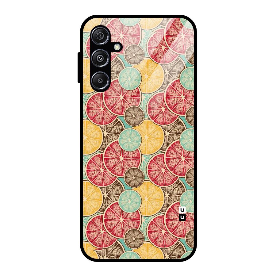 Juicy Pattern Glass Back Case for Galaxy M34 5G