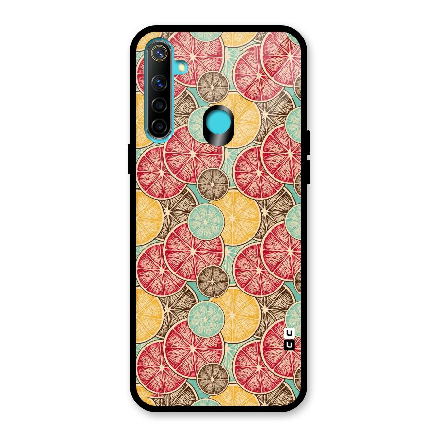 Juicy Pattern Glass Back Case for Realme Narzo 10
