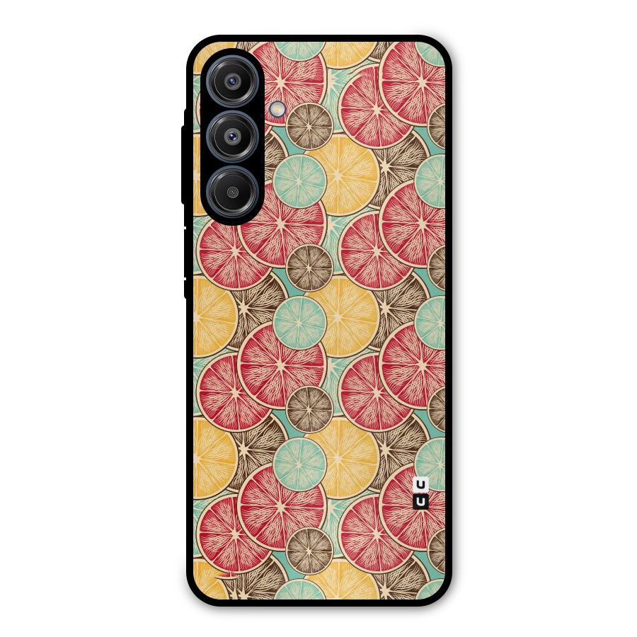 Juicy Pattern Metal Back Case for Galaxy A16 5G