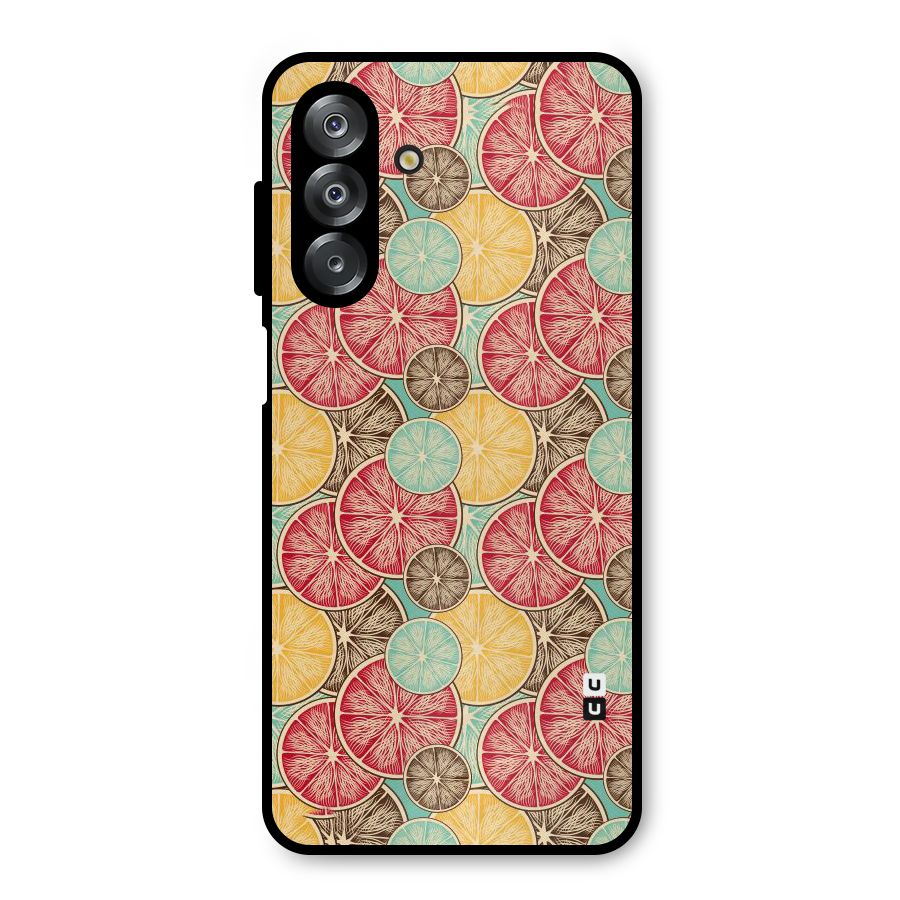 Juicy Pattern Metal Back Case for Galaxy A26