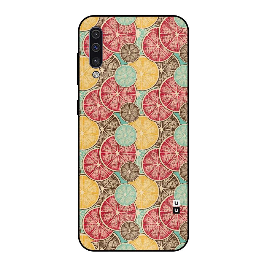 Juicy Pattern Metal Back Case for Galaxy A50