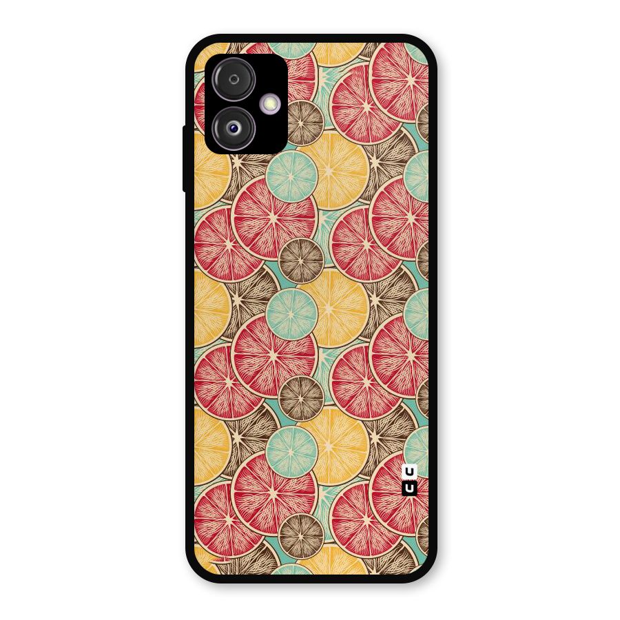 Juicy Pattern Metal Back Case for Galaxy F14
