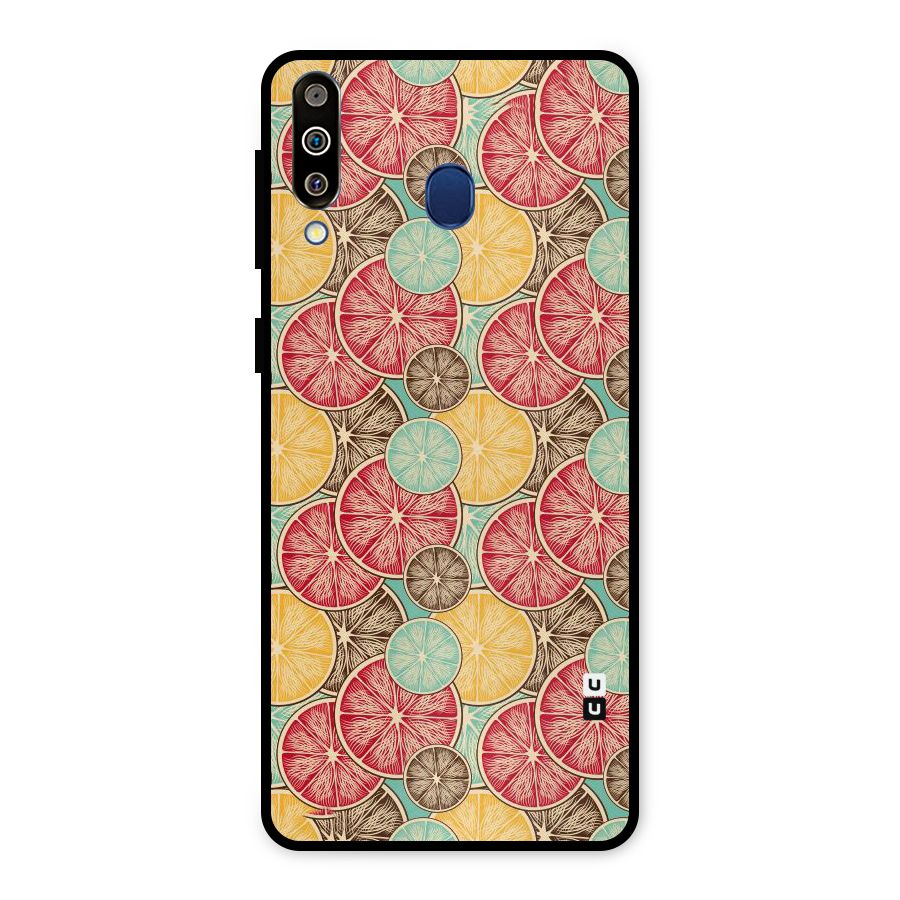 Juicy Pattern Metal Back Case for Galaxy M30