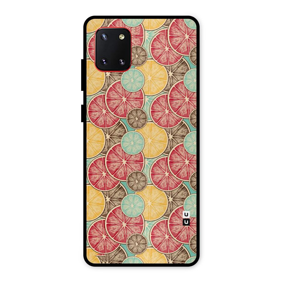 Juicy Pattern Metal Back Case for Galaxy Note 10 Lite