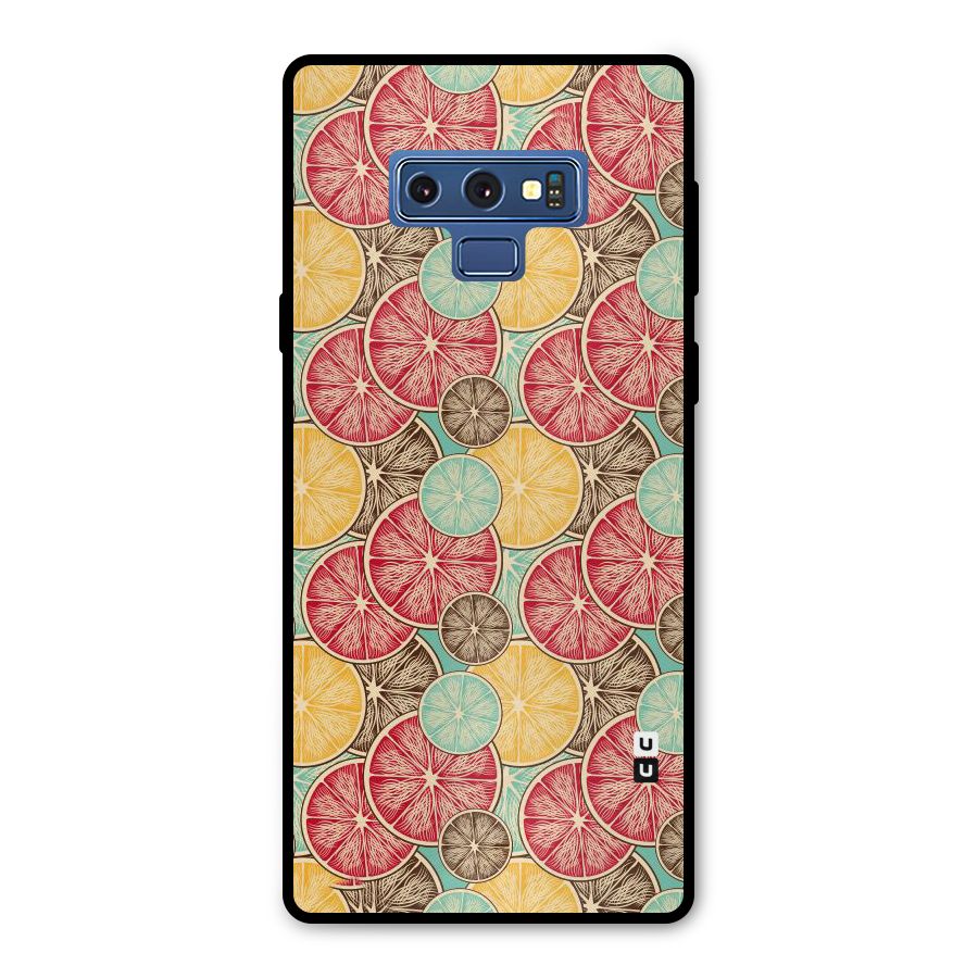 Juicy Pattern Metal Back Case for Galaxy Note 9