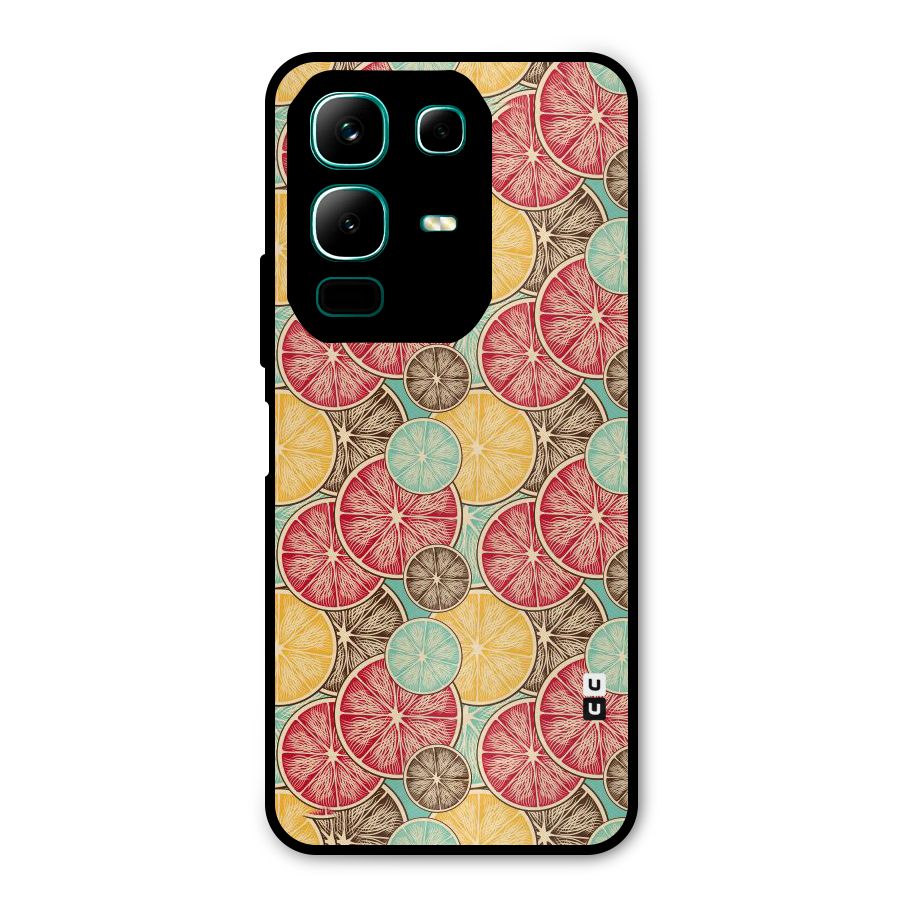 Juicy Pattern Metal Back Case for Infinix Note 50x