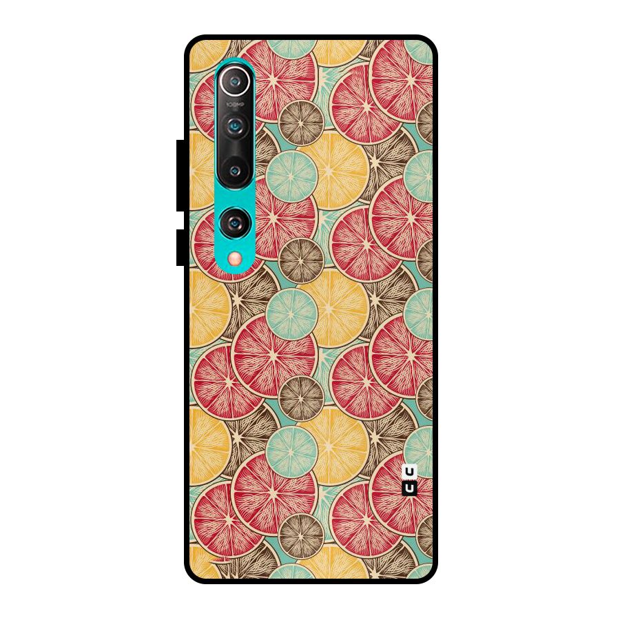 Juicy Pattern Metal Back Case for Mi 10