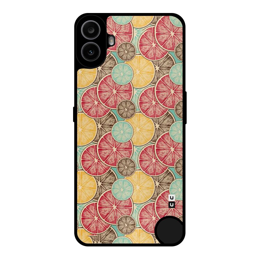 Juicy Pattern Metal Back Case for Nothing CMF Phone 1