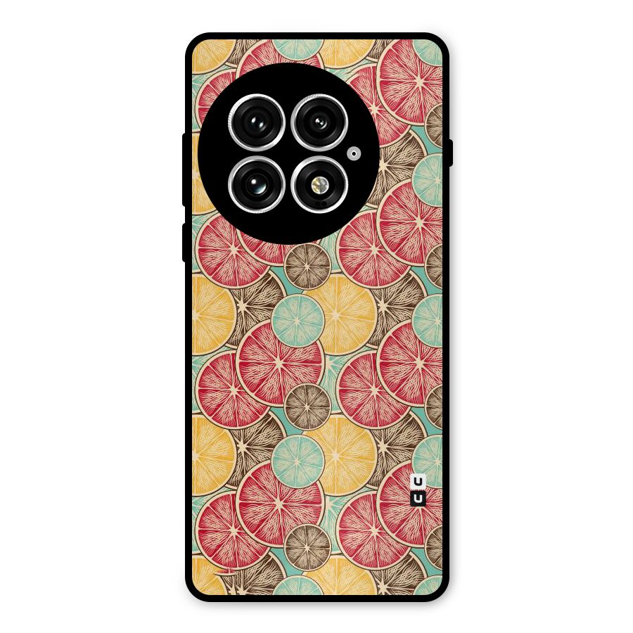 Juicy Pattern Metal Back Case for OnePlus 13