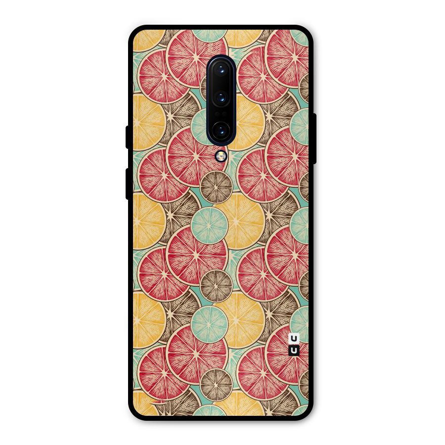 Juicy Pattern Metal Back Case for OnePlus 7 Pro