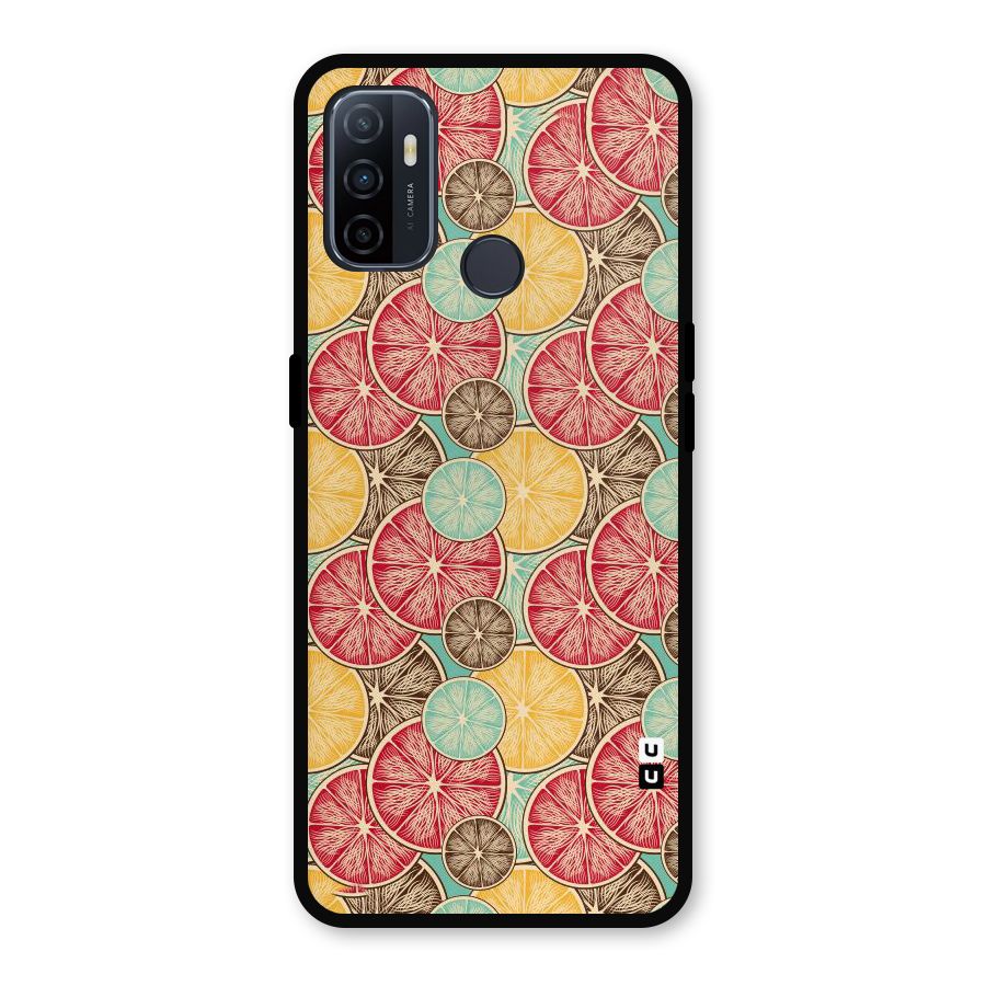 Juicy Pattern Metal Back Case for Oppo A53