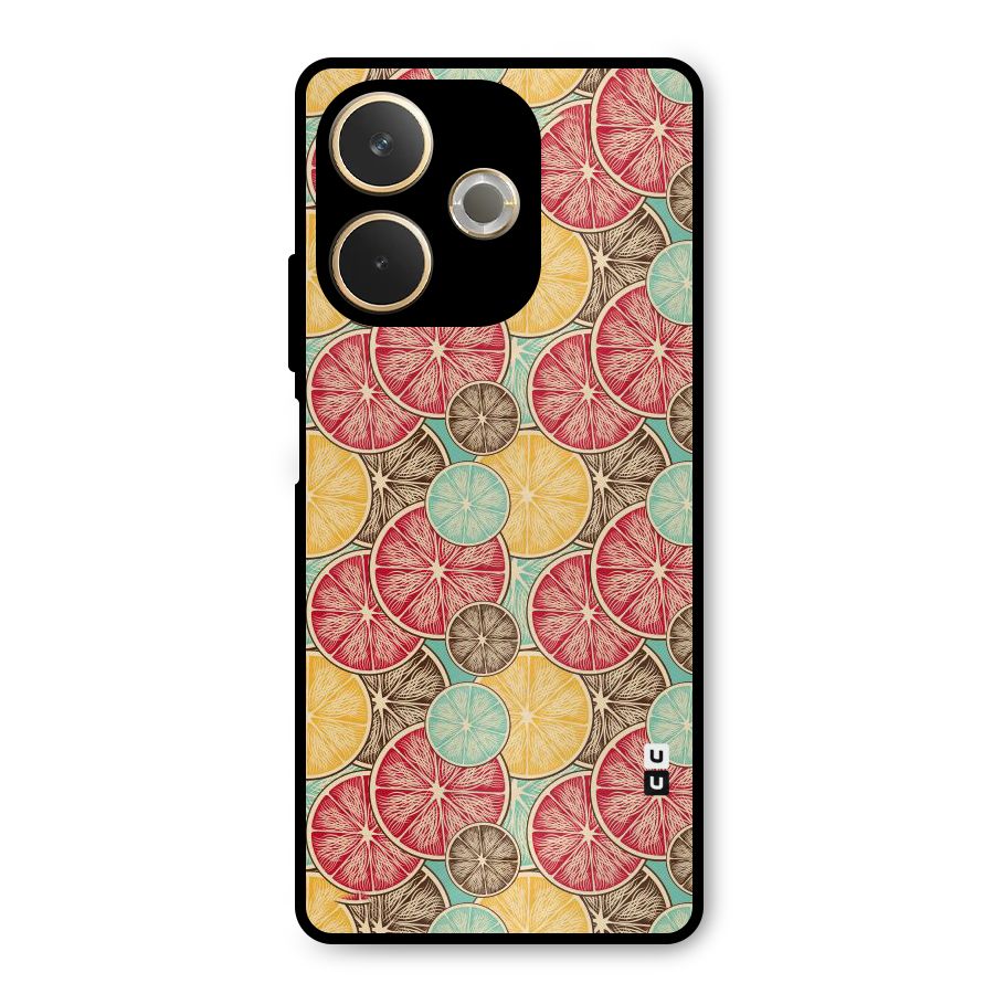 Juicy Pattern Metal Back Case for Oppo A5 Pro