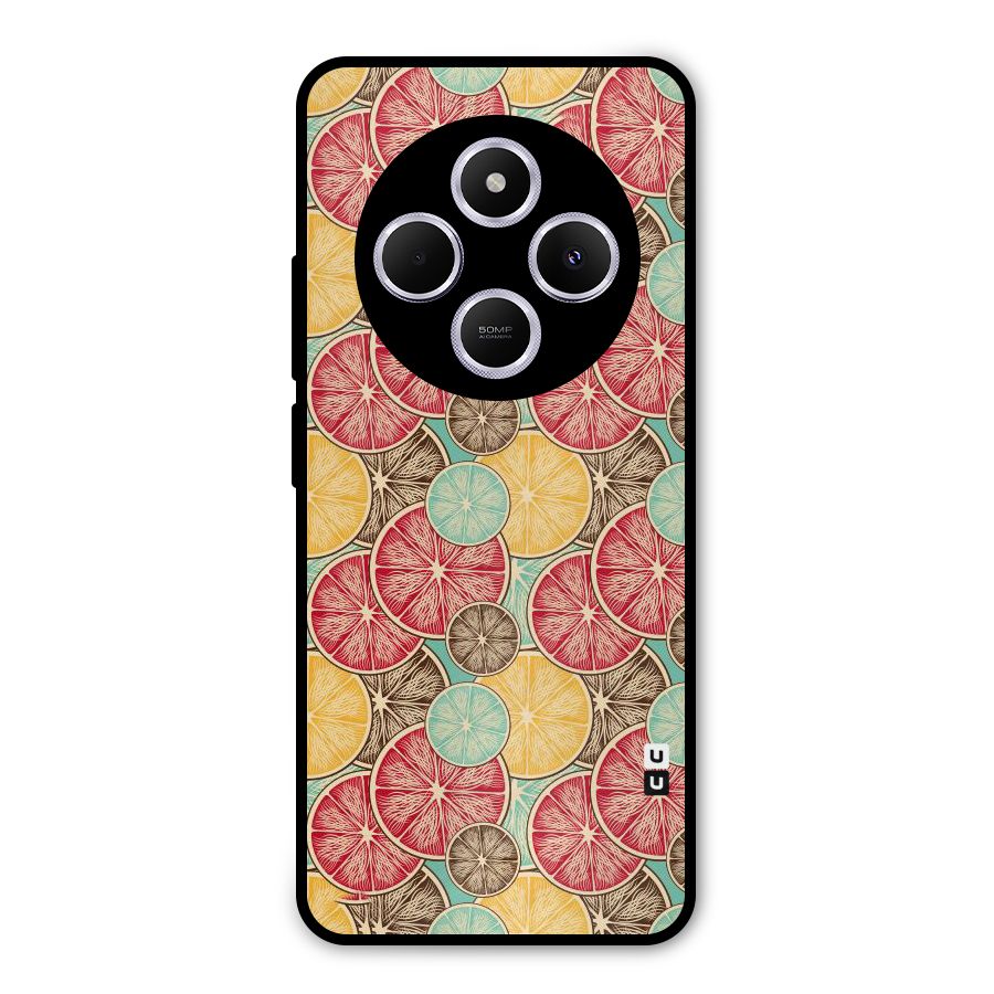 Juicy Pattern Metal Back Case for Poco M7