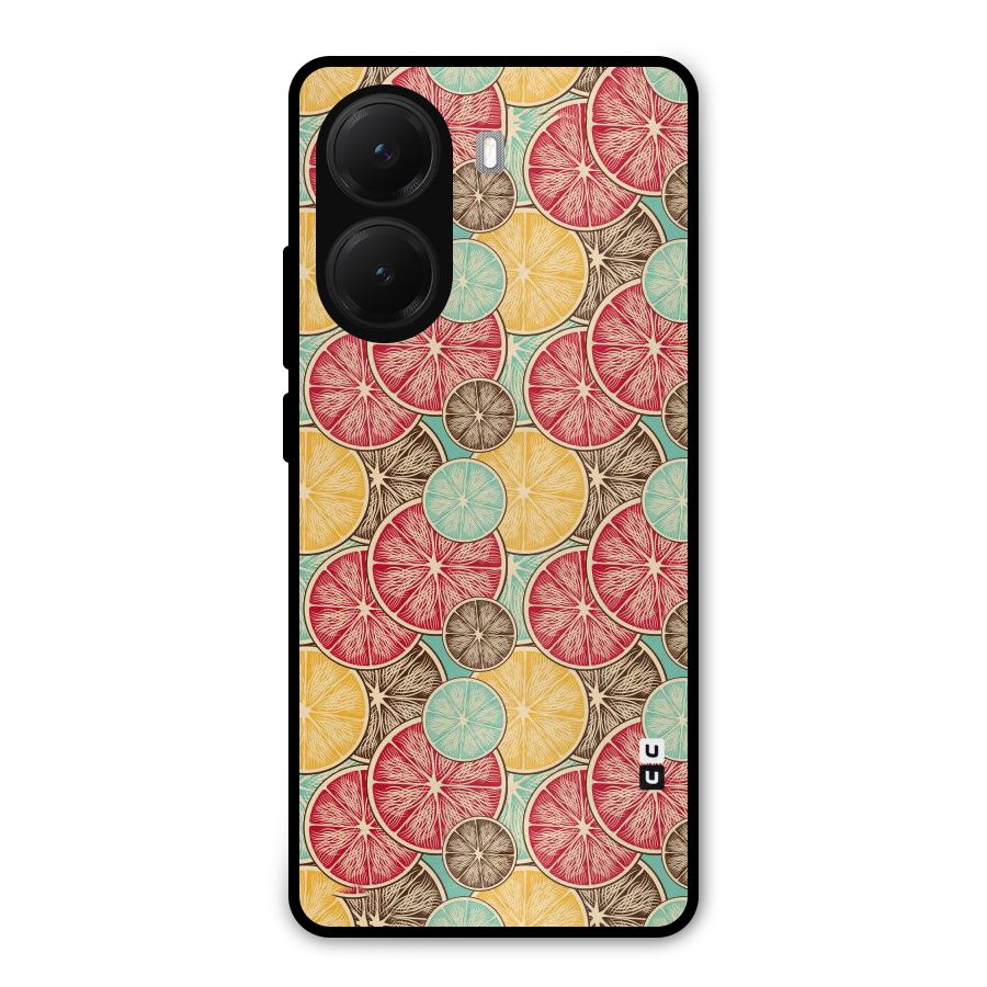 Juicy Pattern Metal Back Case for Poco X7 Pro