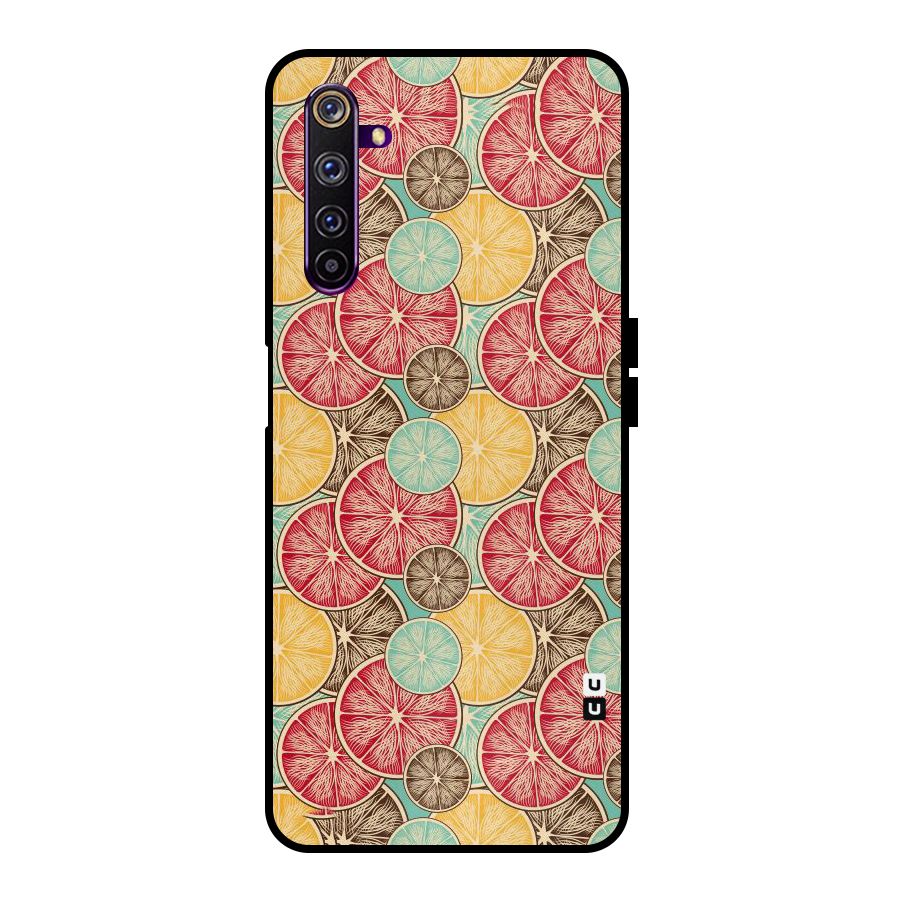 Juicy Pattern Metal Back Case for Realme 6 Pro
