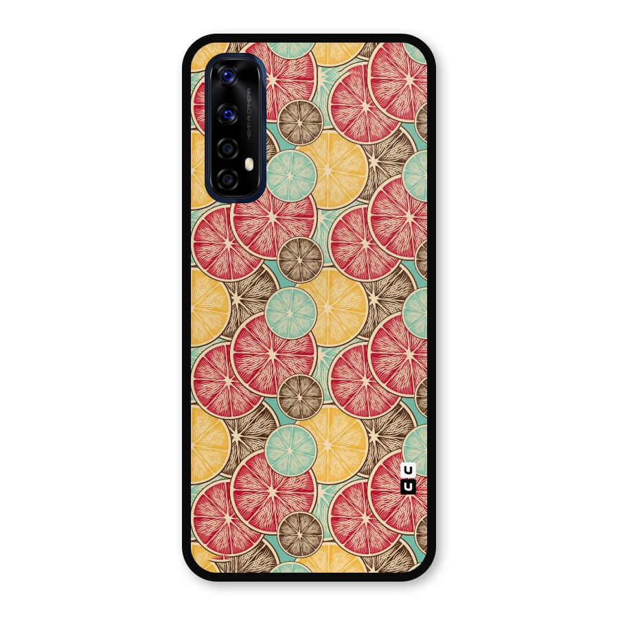 Juicy Pattern Metal Back Case for Realme 7
