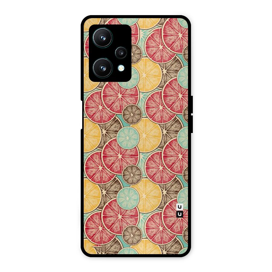 Juicy Pattern Metal Back Case for Realme 9 Pro 5G