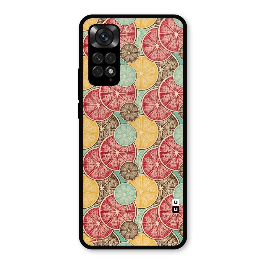 Juicy Pattern Metal Back Case for Redmi Note 11s