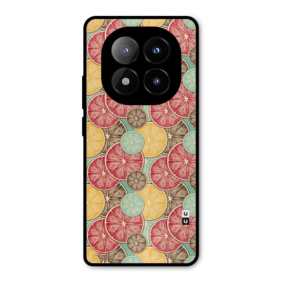 Juicy Pattern Metal Back Case for Redmi Note 14 Pro Plus 5G