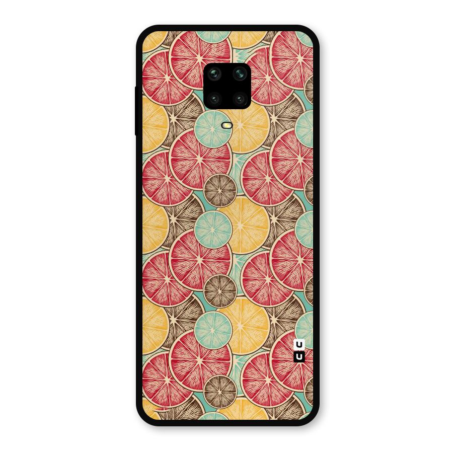 Juicy Pattern Metal Back Case for Redmi Note 9 Pro Max