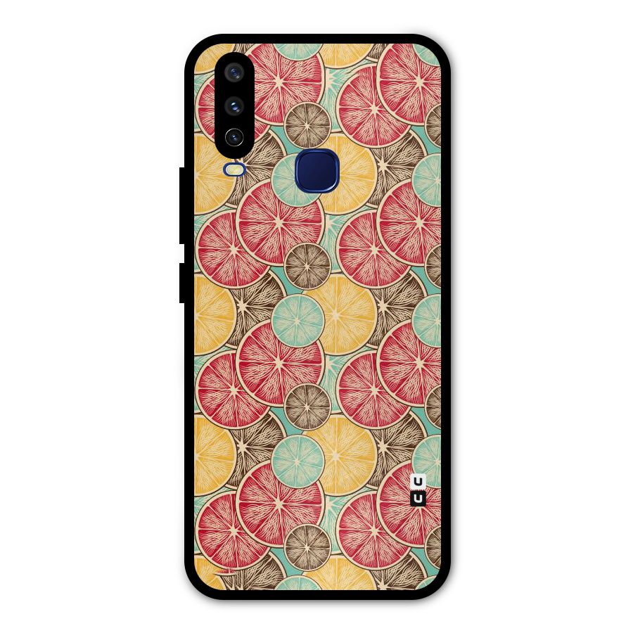 Juicy Pattern Metal Back Case for Vivo Y15
