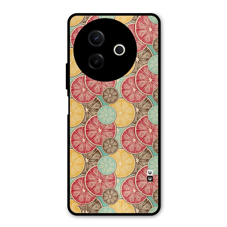 Juicy Pattern Metal Back Case for Vivo Y39