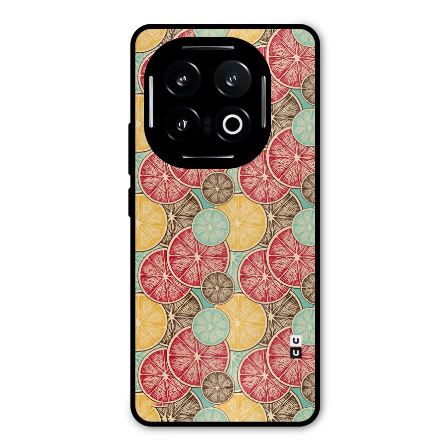 Juicy Pattern Metal Back Case for iQOO 13