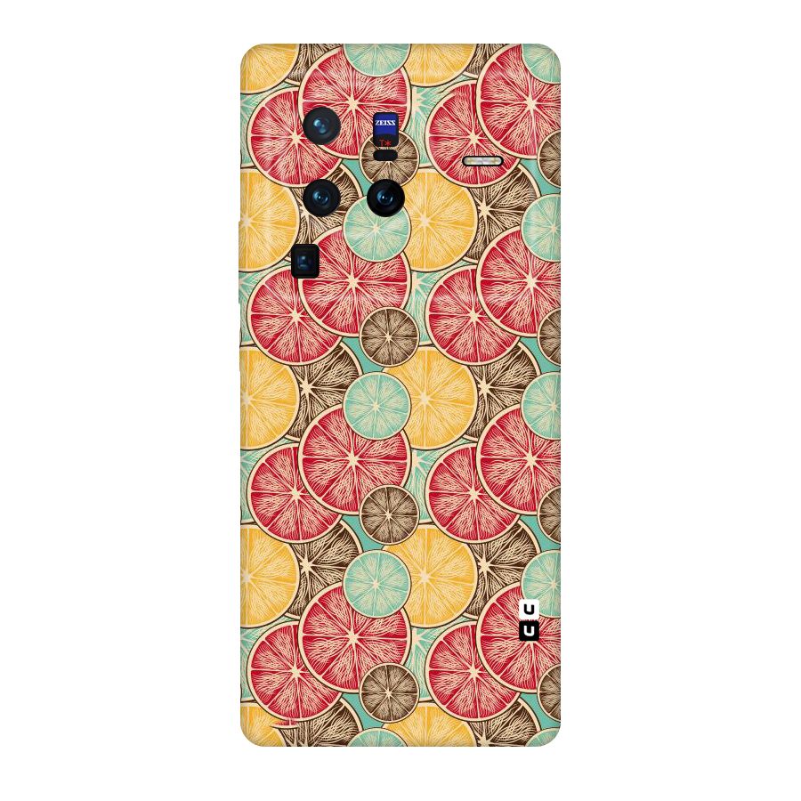 Juicy Pattern Original Polycarbonate Back Case for Vivo X80